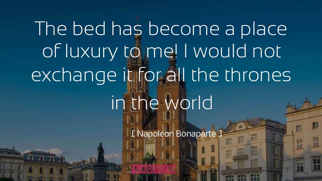 Luxury quotes by Napoleon Bonaparte