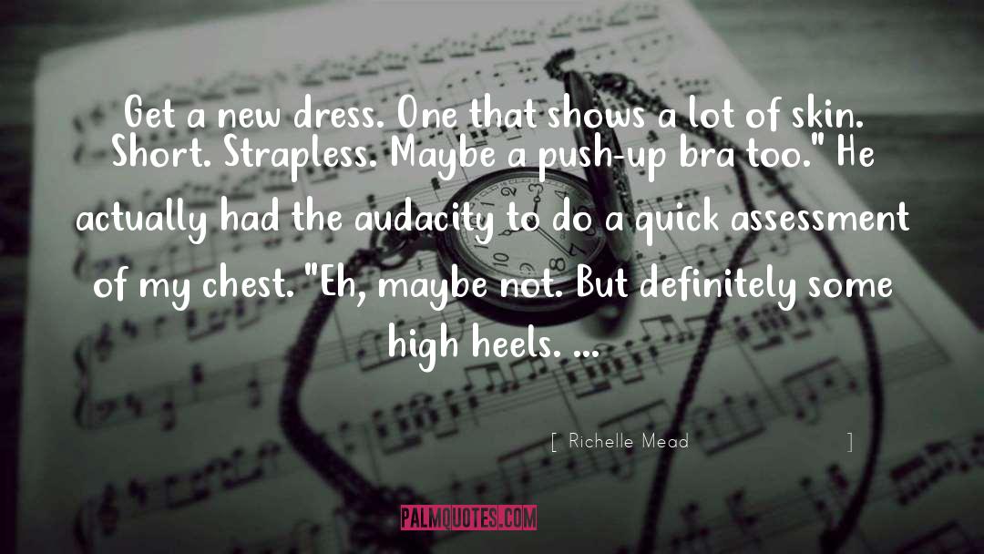 Lydiane Strapless Smocked quotes by Richelle Mead