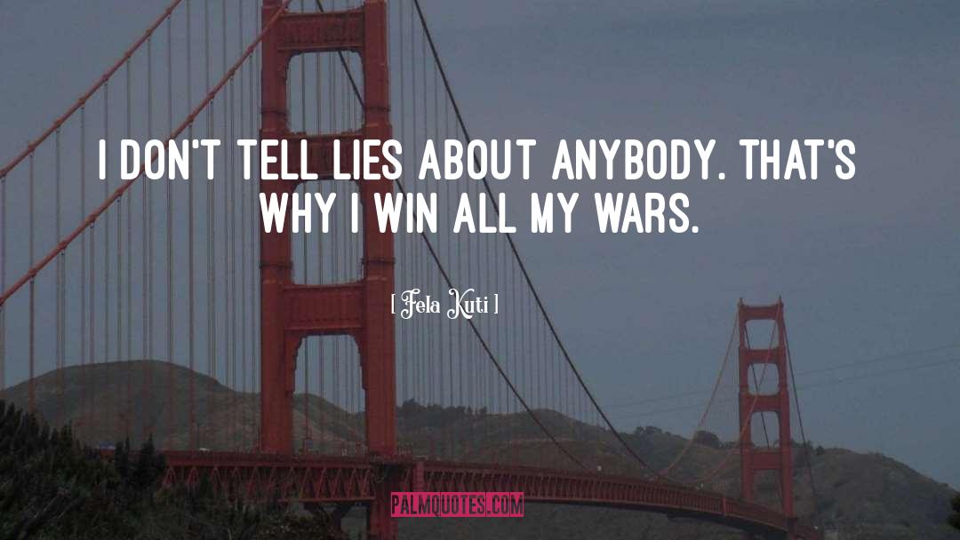 Lying Games quotes by Fela Kuti
