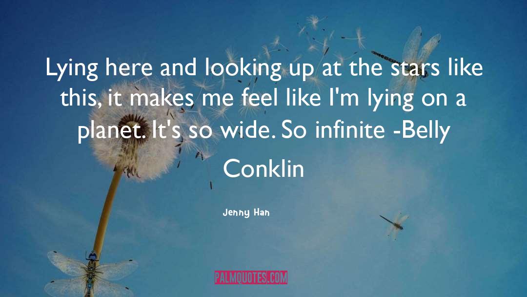 Lying Here quotes by Jenny Han