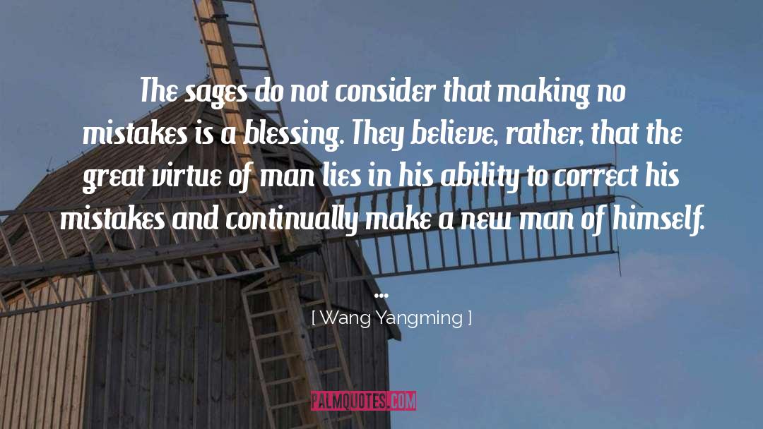 Lying Men quotes by Wang Yangming