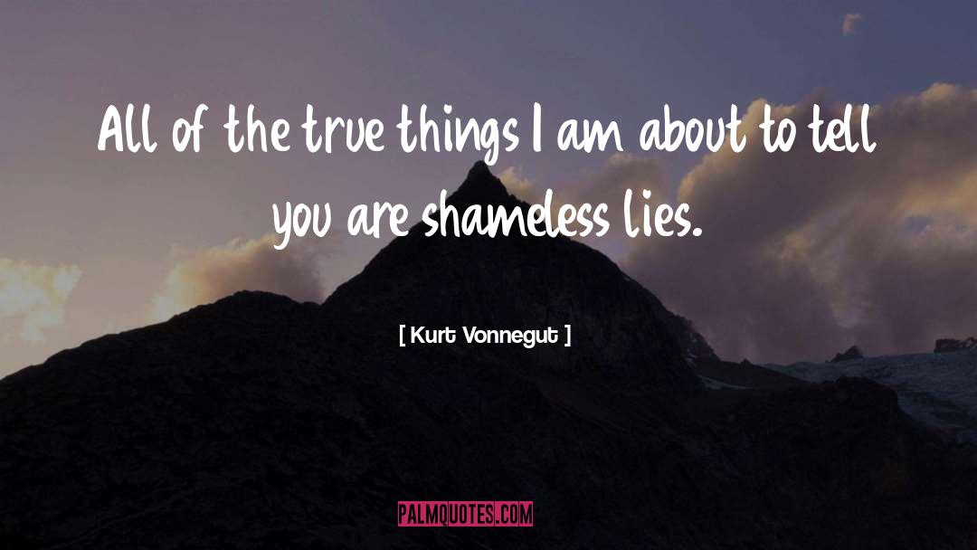 Lying quotes by Kurt Vonnegut