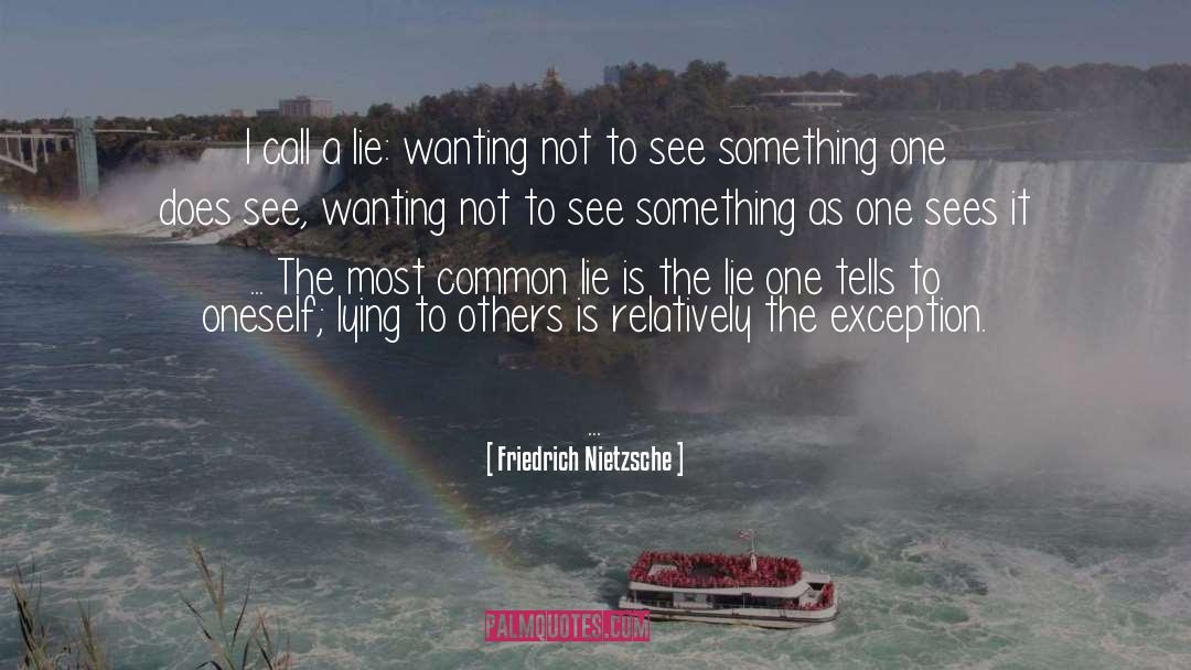 Lying To Others quotes by Friedrich Nietzsche