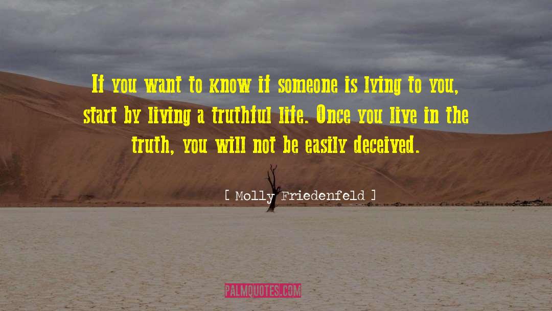 Lying To You quotes by Molly Friedenfeld