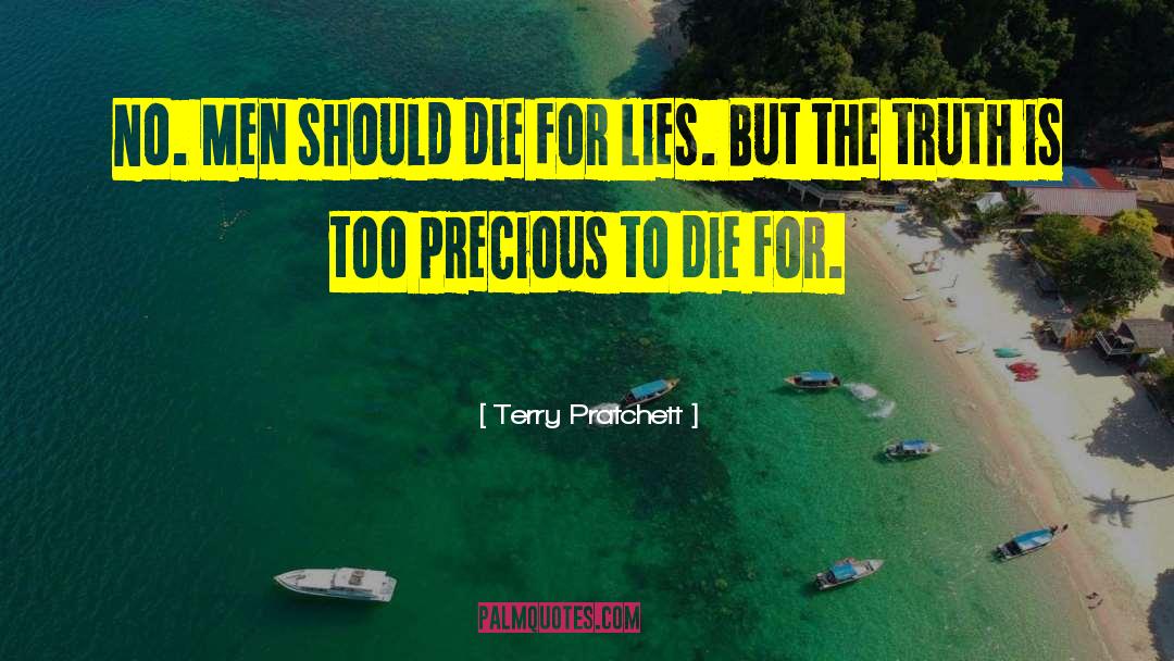 Lying Truth quotes by Terry Pratchett