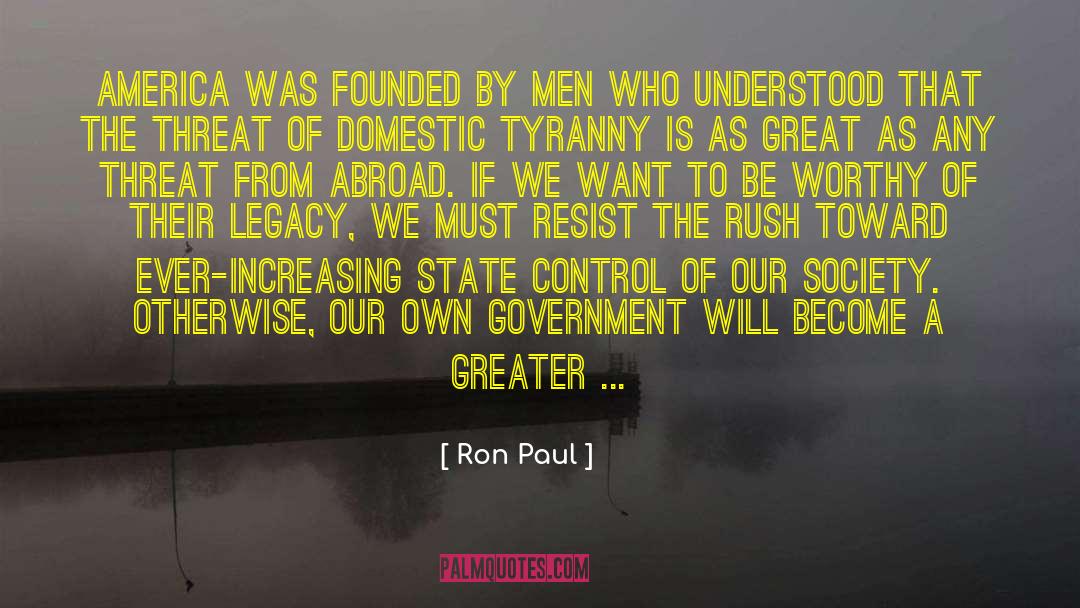 Lynburn Legacy 1 quotes by Ron Paul