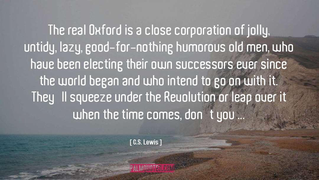 Lyra S Oxford quotes by C.S. Lewis