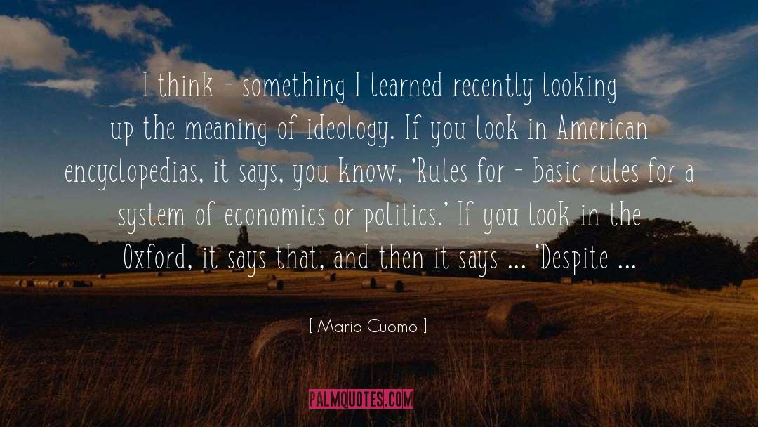 Lyra S Oxford quotes by Mario Cuomo