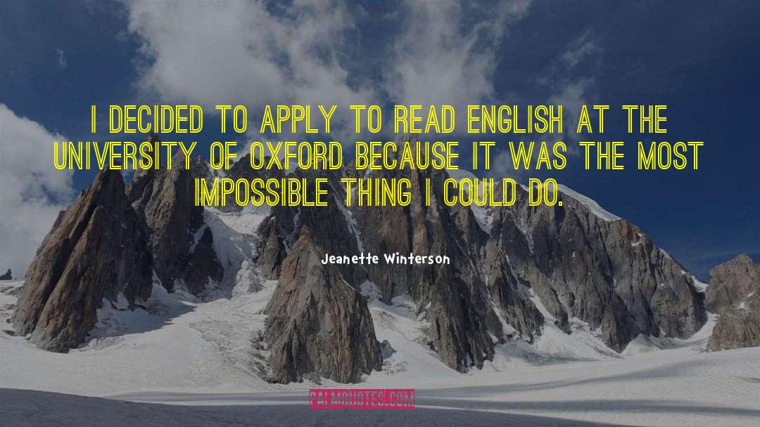 Lyra S Oxford quotes by Jeanette Winterson