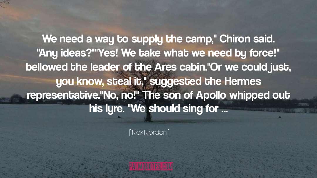 Lyre quotes by Rick Riordan