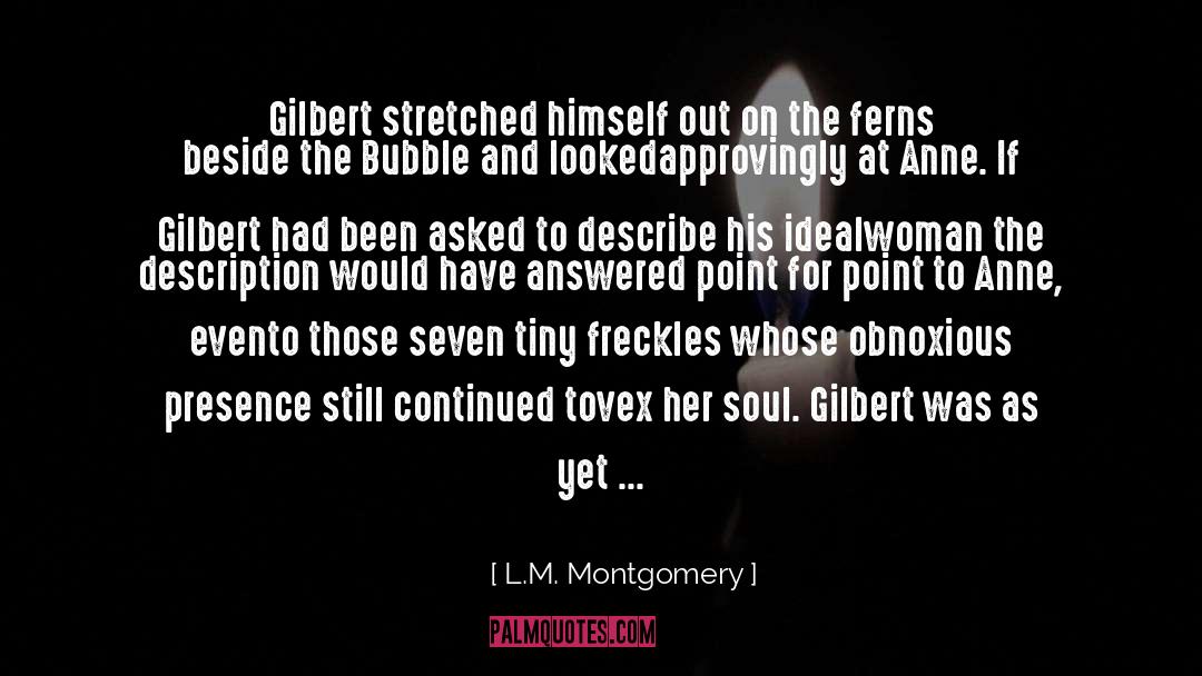 Lyric Description quotes by L.M. Montgomery