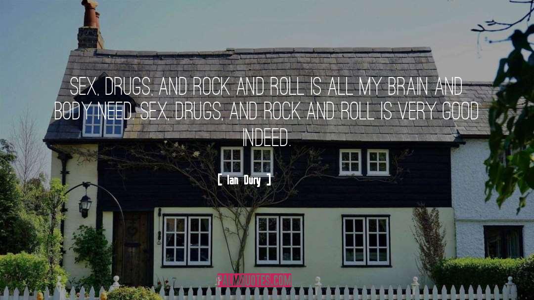 Lyric Jelly Roll quotes by Ian Dury