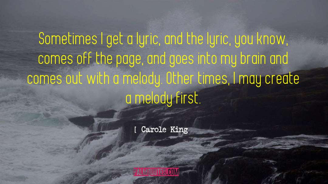 Lyric Jelly Roll quotes by Carole King