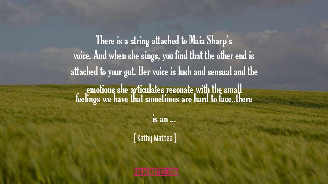 Lyrical quotes by Kathy Mattea