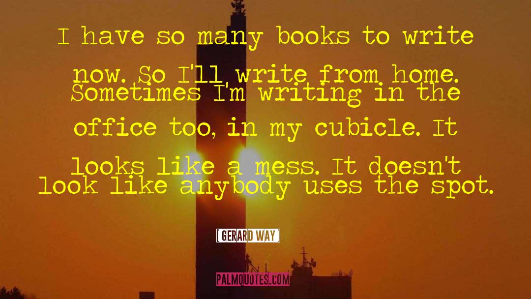 Lyricism In Writing quotes by Gerard Way