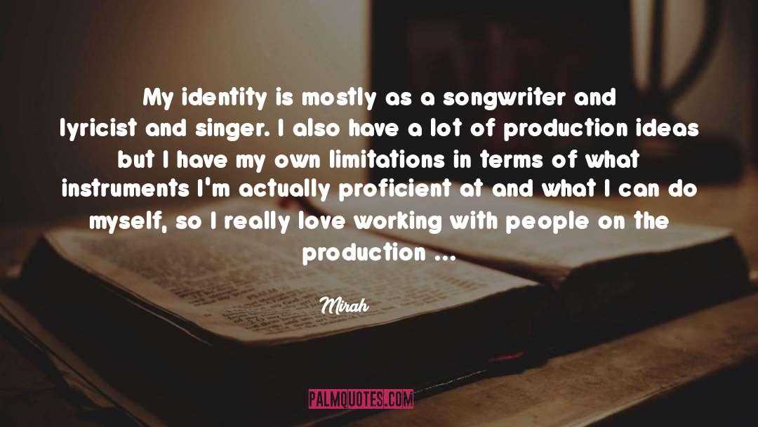 Lyricist quotes by Mirah