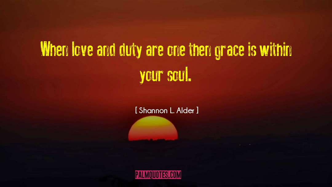 Lyrics Love quotes by Shannon L. Alder