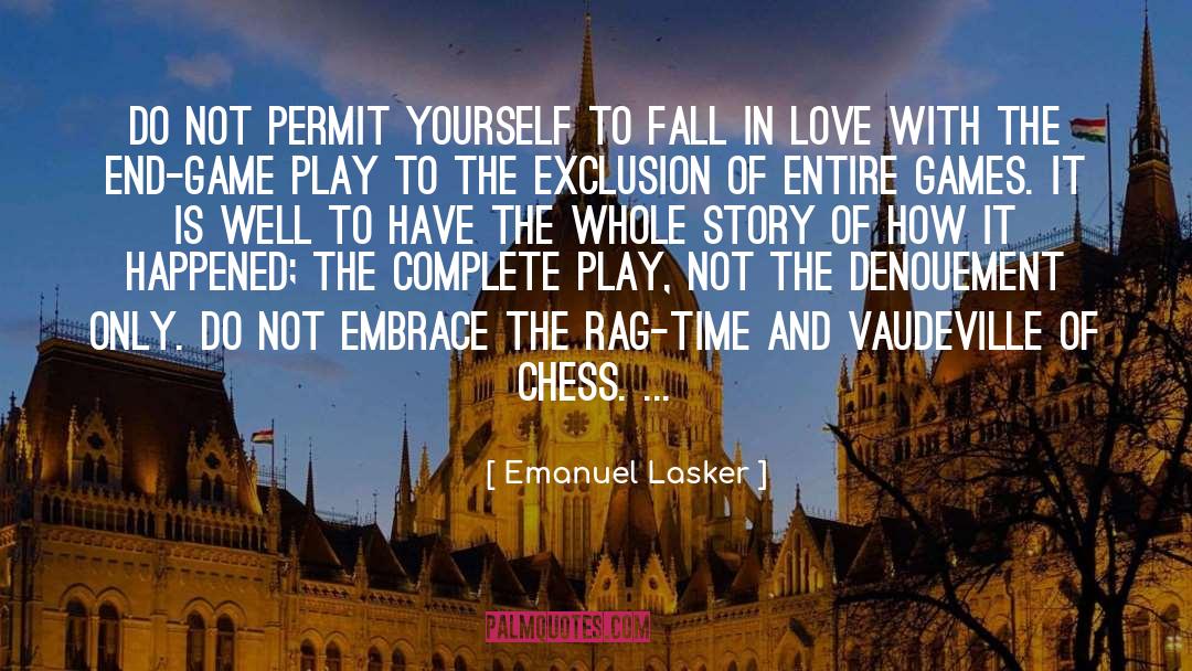Lyrics Love quotes by Emanuel Lasker