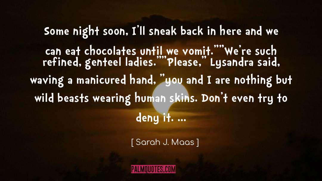 Lysandra quotes by Sarah J. Maas