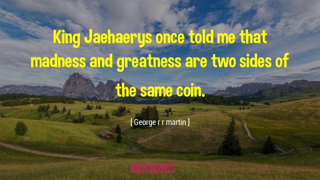 Lysimachus Coin quotes by George R R Martin