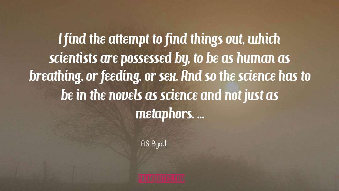 M A S H quotes by A.S. Byatt