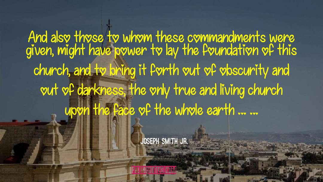 M Earth quotes by Joseph Smith Jr.