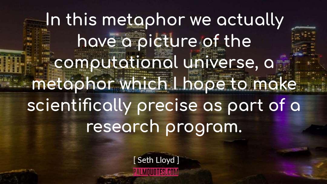 M Hope quotes by Seth Lloyd