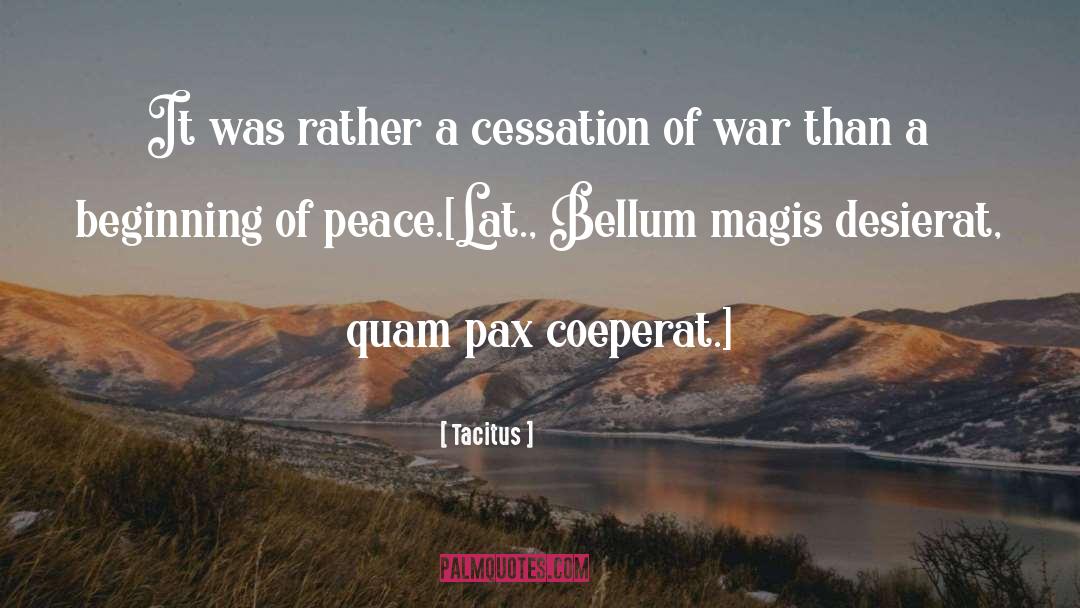 M Pax quotes by Tacitus