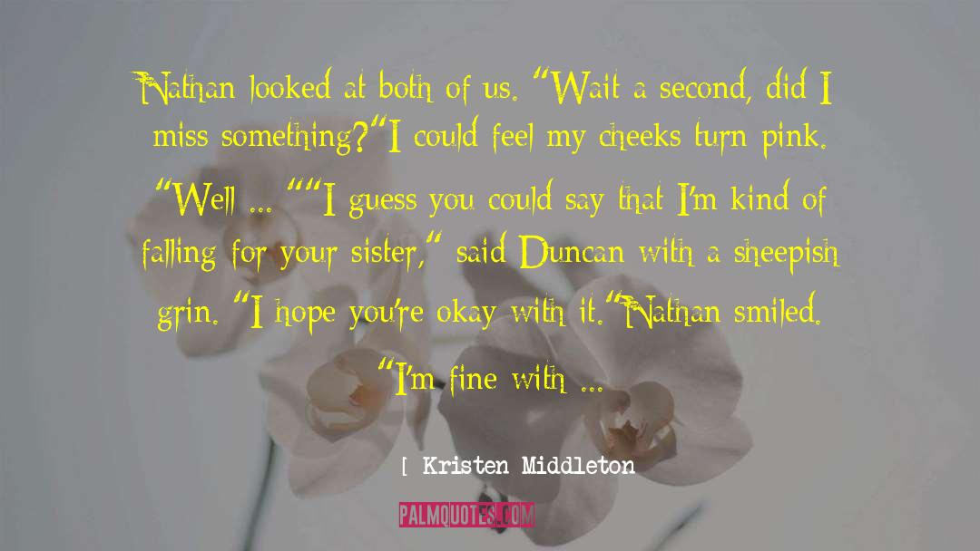 M S quotes by Kristen Middleton