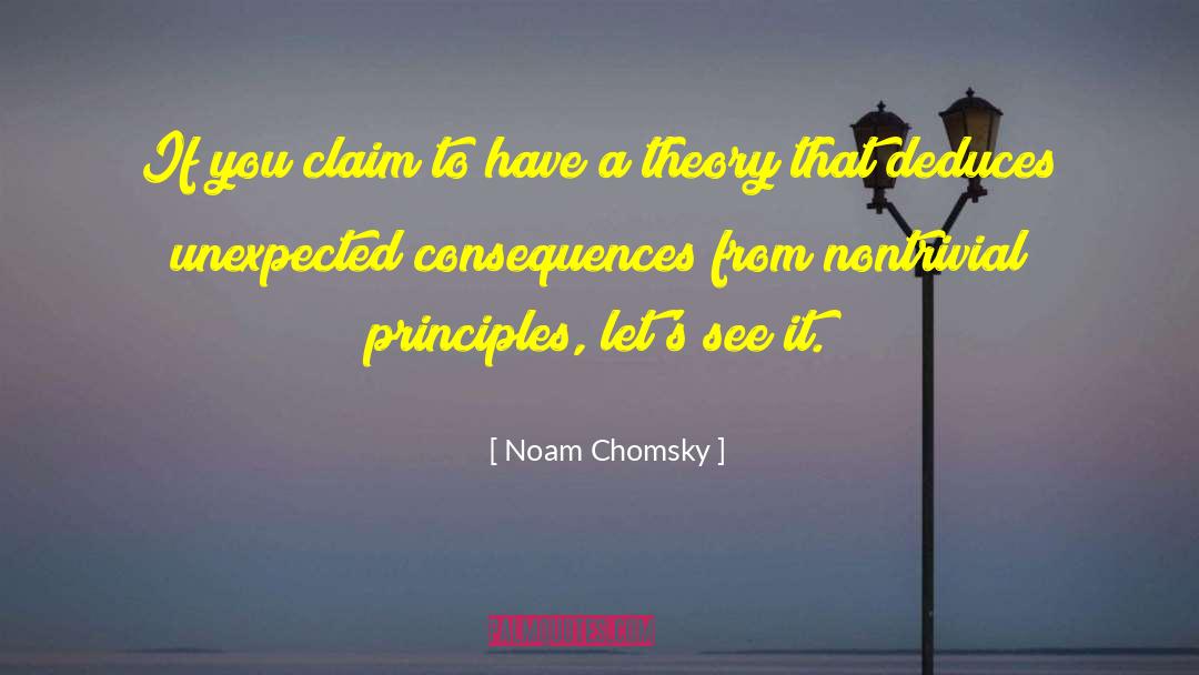 M Theory quotes by Noam Chomsky