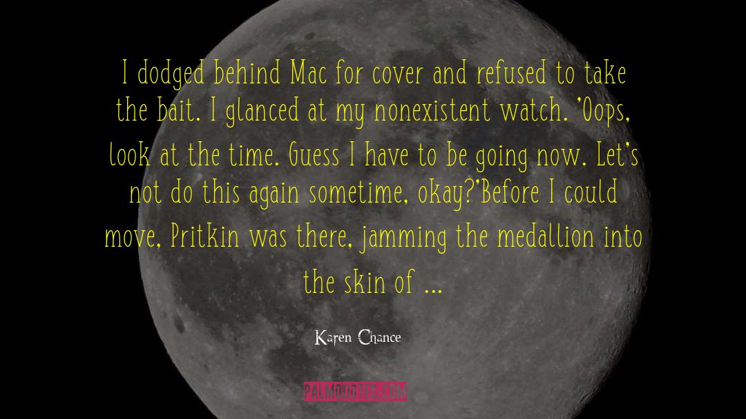 Mac Canoza quotes by Karen Chance