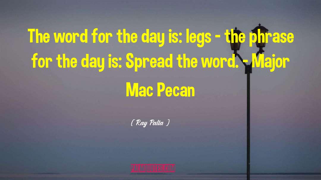 Mac Canoza quotes by Ray Palla