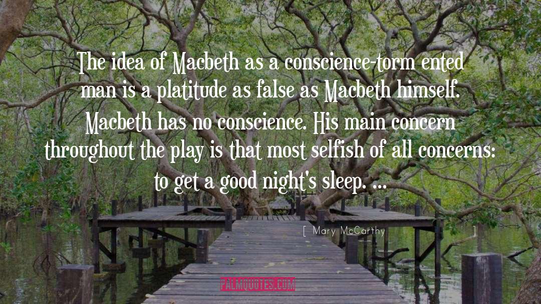 Macbeth Becomes King Quote quotes by Mary McCarthy