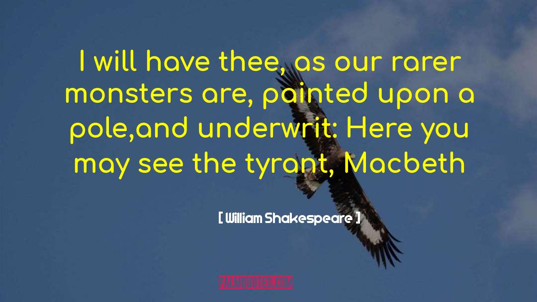 Macbeth Motif quotes by William Shakespeare