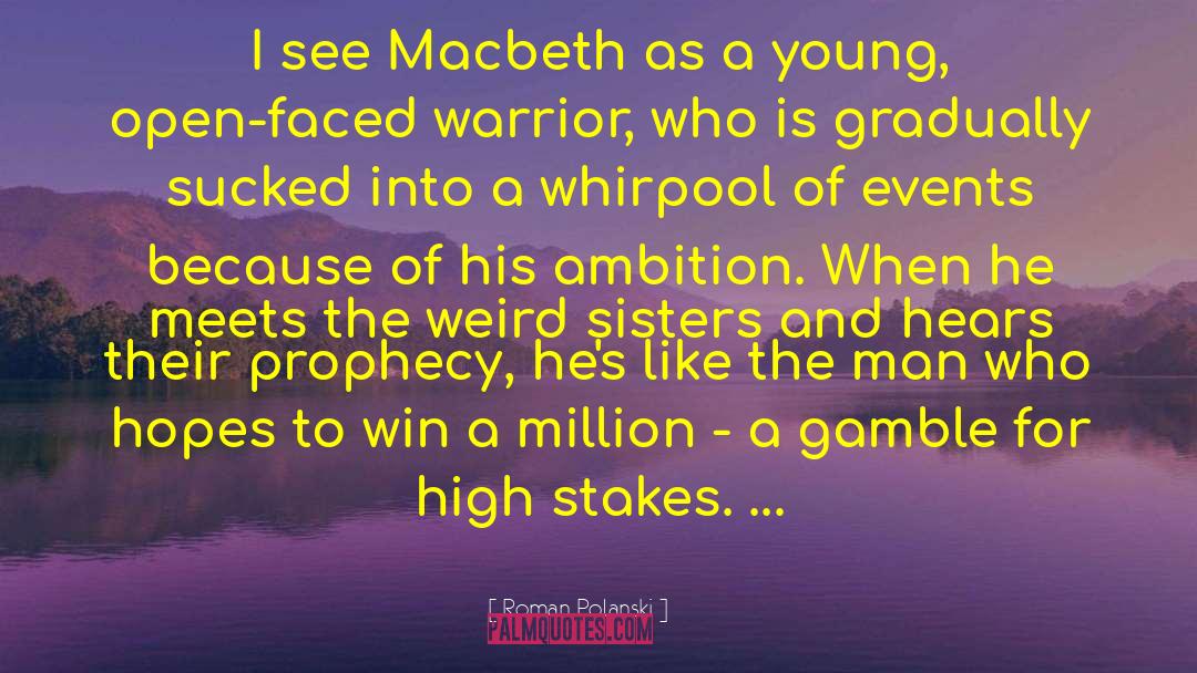 Macbeth Motif quotes by Roman Polanski