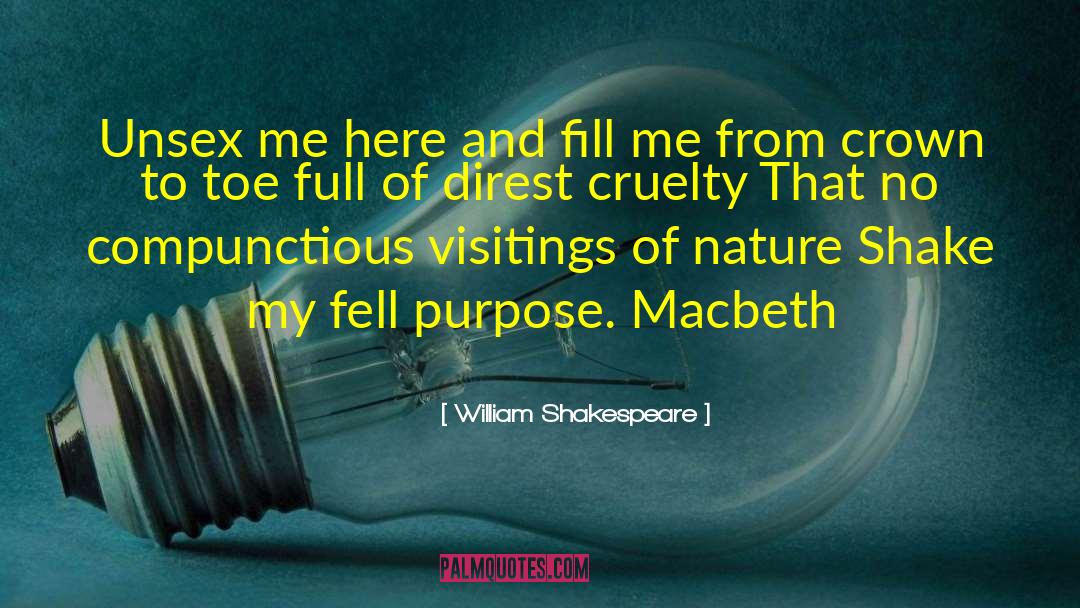 Macbeth Motif quotes by William Shakespeare