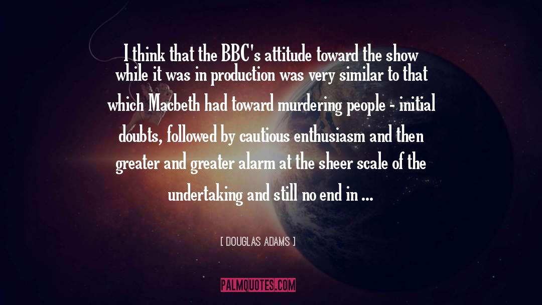 Macbeth quotes by Douglas Adams