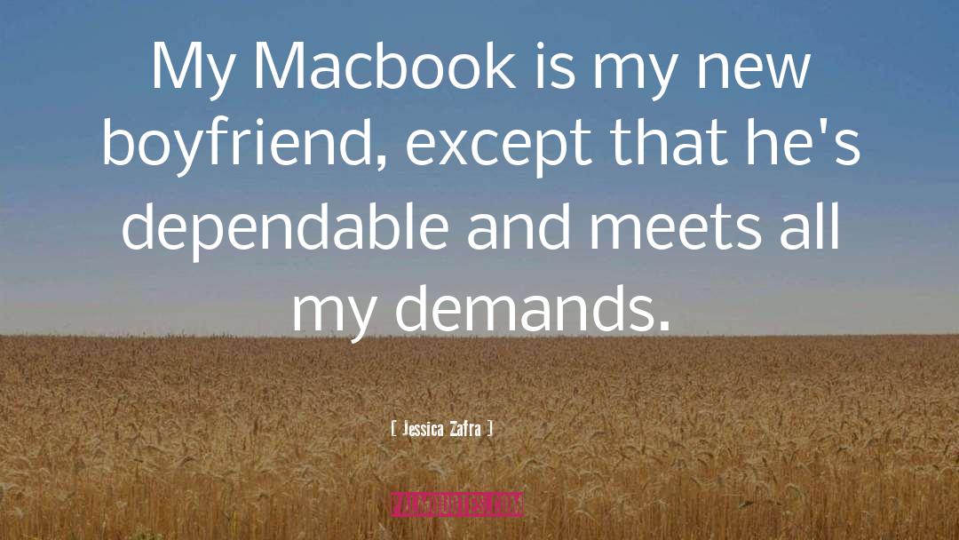 Macbook quotes by Jessica Zafra