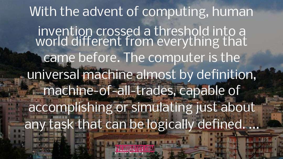 Machine Code quotes by James Gleick