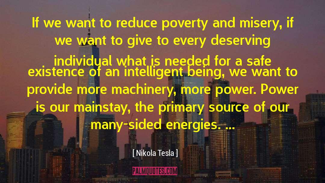 Machinery quotes by Nikola Tesla