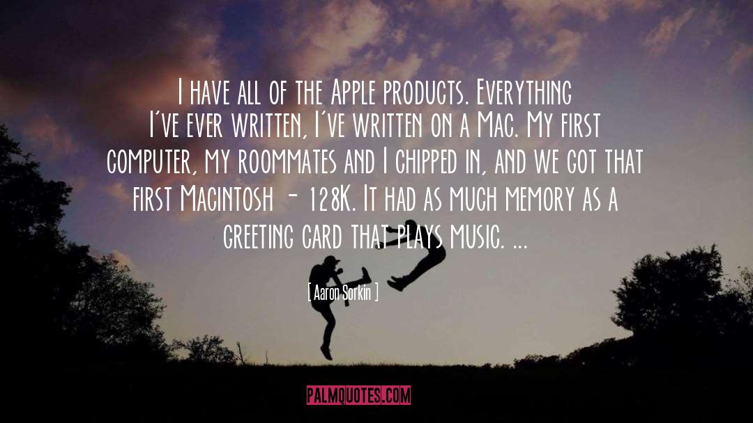 Macintosh quotes by Aaron Sorkin
