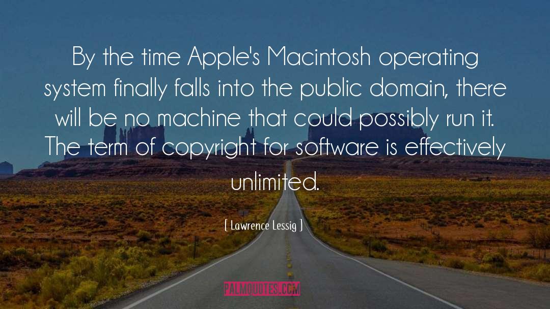 Macintosh quotes by Lawrence Lessig
