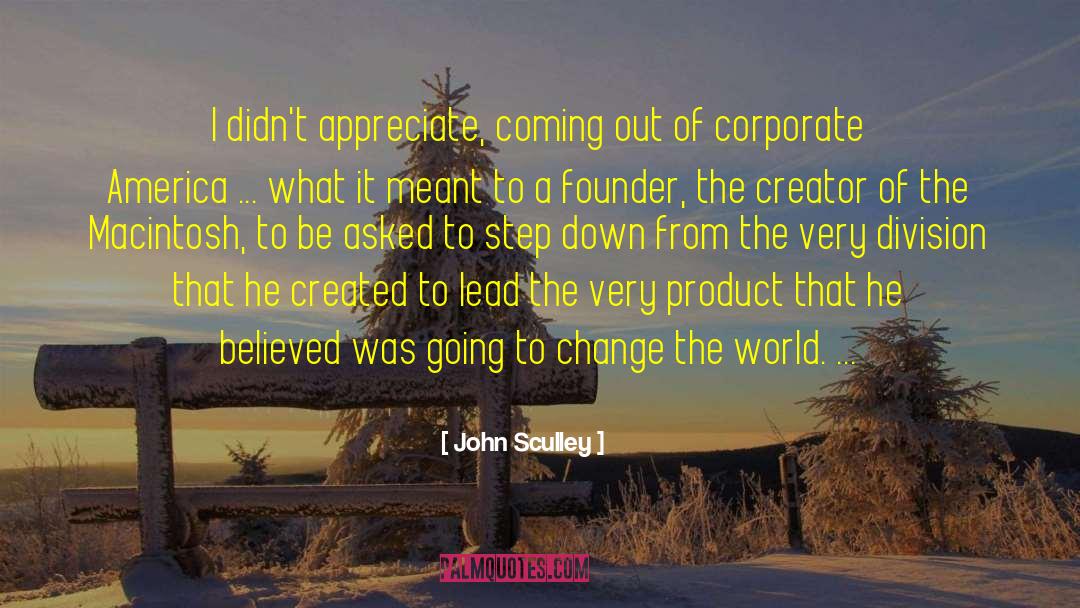 Macintosh quotes by John Sculley