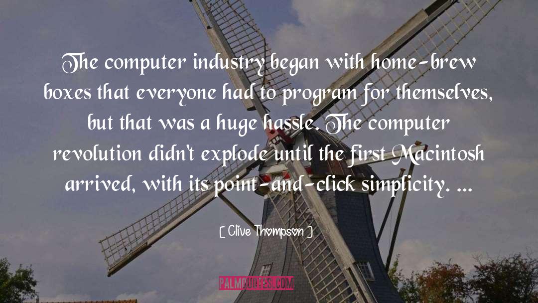 Macintosh quotes by Clive Thompson