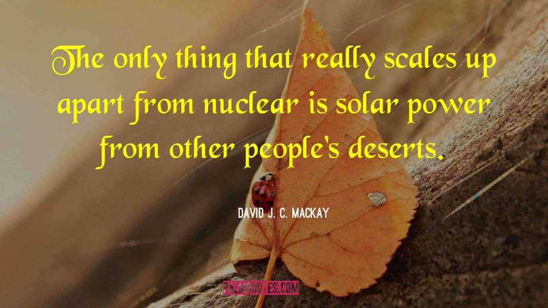 Mackay quotes by David J. C. MacKay