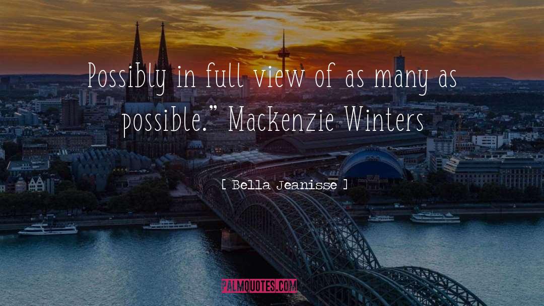 Mackenzie Winters quotes by Bella Jeanisse