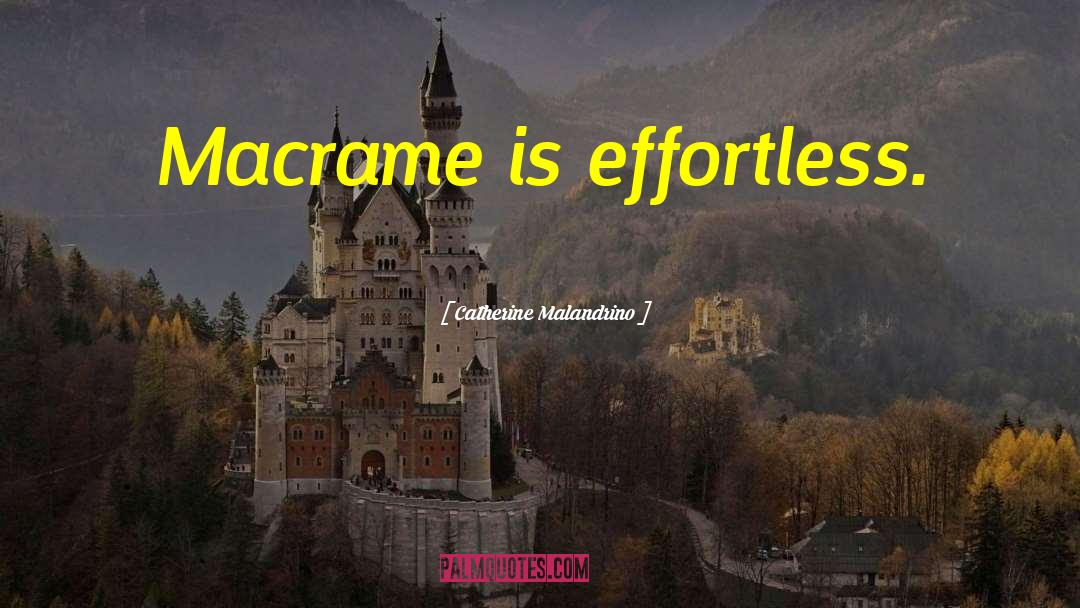 Macrame quotes by Catherine Malandrino
