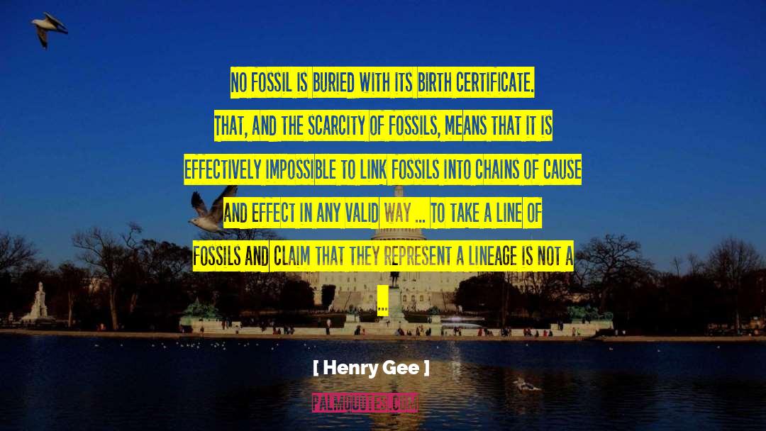 Macro quotes by Henry Gee