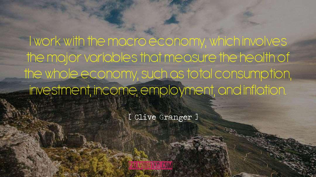 Macro quotes by Clive Granger