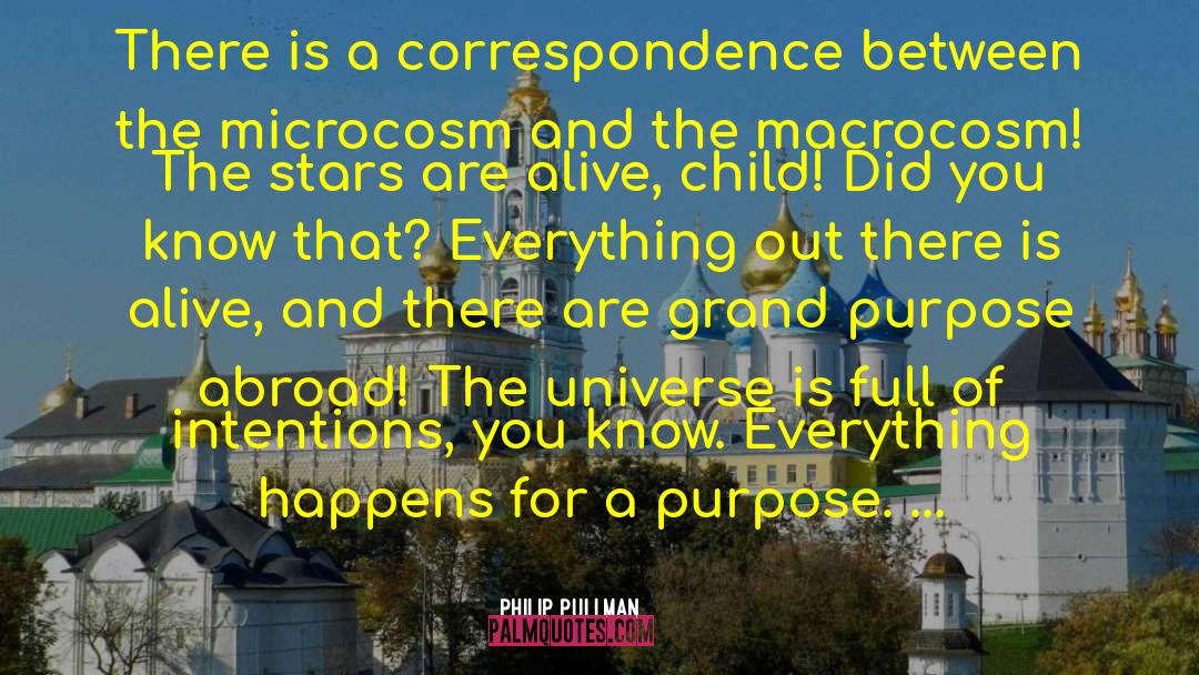 Macrocosm quotes by Philip Pullman